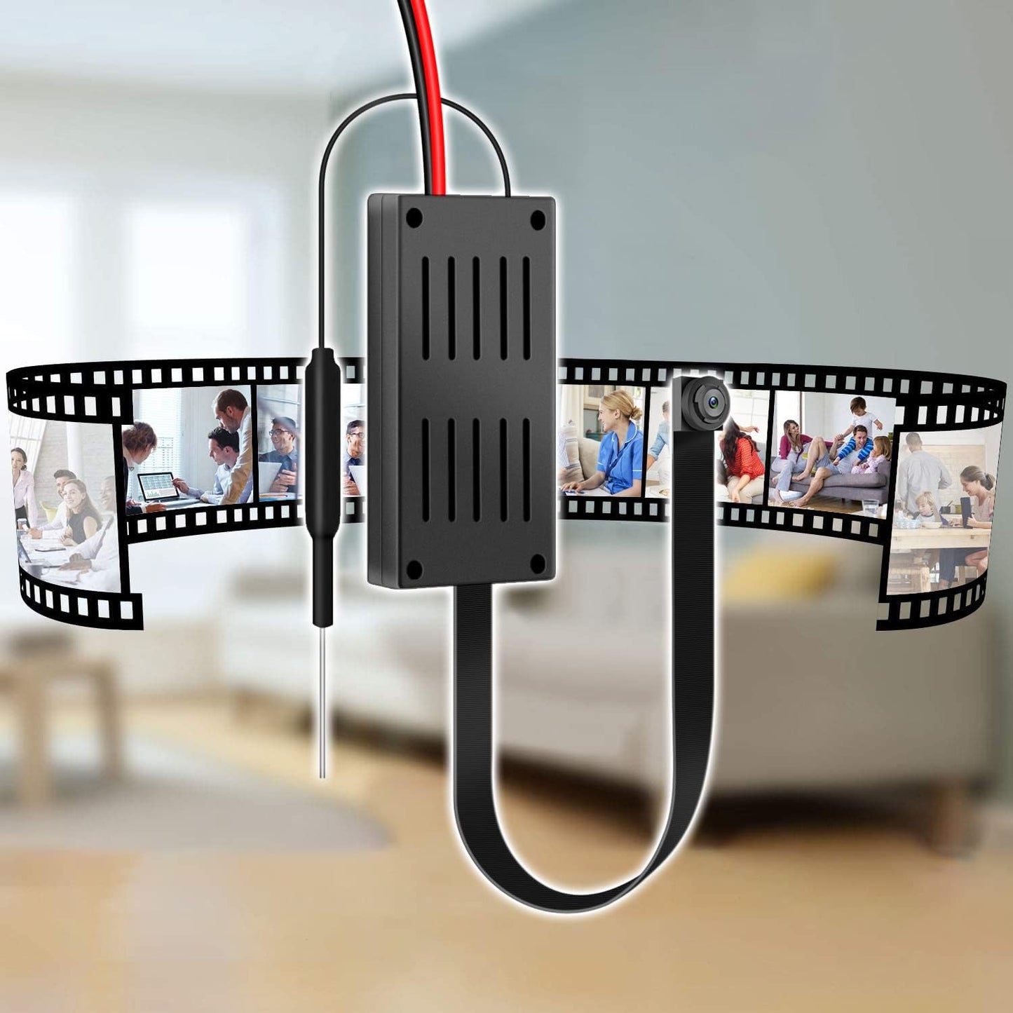 WIFI كاميرا مراقبة مخفية على شكل أزرار