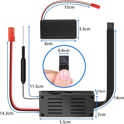 WIFI كاميرا مراقبة مخفية على شكل أزرار