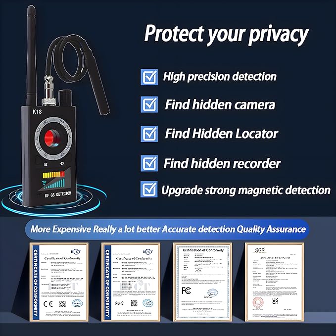 كاشف 5 في 1 للسيارات والمنازل